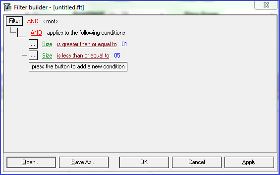 Filter Builder