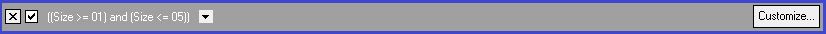 Filter Bar